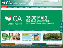 Tablet Screenshot of creditoagricola.pt